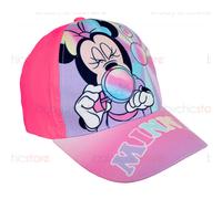 Gorra con Visera Minnie - Burbujas de Jabón Magenta Regabilia