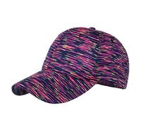 Gorra con visera para chico 55, gorra de béisbol transpirable, gorra con bufanda, Rosa intenso., Talla única