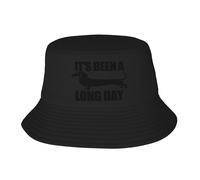 Gorra Cubo Ha Sido Un Día Largo Gorras Cubo Moda Bucket Hat Ligero Gorro Pescador para Aire Libre Senderismo Viajes