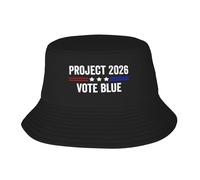 Gorra Cubo Proyecto 2026: Vota Azul, Salva La Democracia Gorro Pescador Moda Sombrero Bob Accesorios Sombreros De Pescador para Fiestas Playa Aire Libre