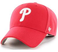 Gorra Curved Philadelphia Phillies Roja Velcroback Forty Seven
