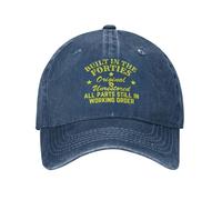 Gorra Dad Construida En Los Años Cuarenta Construida En Los Años Cuarenta Y Sin Restaurar Moda Aire Libre Cap Deportiva Sombrero Verano para Exteriores Tenis Dia del Padre
