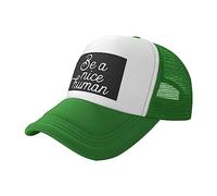Gorra Dad Sé Un Buen Ser Humano Casuales Aire Libre Cap Casual Sombrero para El Sol para Running Hombre Tenis