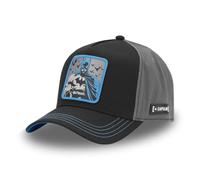 Gorra DC Comics para Hombre y Mujer, Gorra Trucker Ajustable con Cierre de Snapback, negro, gris y azul, Talla única