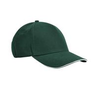 Gorra De 5 Paneles De Algodón Orgánico Beechfield EarthAware® ClasSandwich Peak