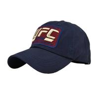 Gorra de algodón desgastado con letras bordadas de la Ruta 66 (U-Navy), estilo snapback, para primavera y otoño.