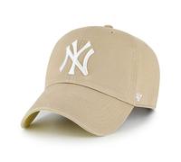 Gorra de b isbol de los Yankees de Nueva York '47 con la bandera de Estados Unidos - Caqui, Blanco, Amarillo, Talla nica
