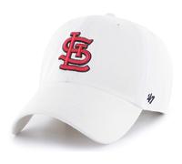 Gorra de b isbol MLB 47 con logo principal en color blanco del equipo, correa ajustable, talla nica para adultos - St Louis Cardinals White