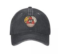 Gorra de béisbol 42 La Respuesta a la Vida, el Universo y Todo, Mezclilla desgastada, Gorra Solar Lavada, Gorra Unisex Regalo para Deportes al Aire Libre