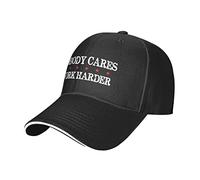 Gorra De Béisbol A Nadie Le Importa Trabajar Más Duro Ajustable Sombrero Vintage Aire Libre Cap para Senderismo Hombre Mujer