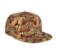 Gorra De Béisbol Acuarela Piel Rayada De Tigre Negro Marrón Gorras De Hombre Proteccion Solar Golf Hat Vintage Gorra Trucker para Viaje Excursionismo Camping
