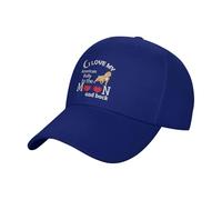 Gorra de béisbol ajustable con la frase "Amo a mi perro American Bully" en
