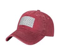 Gorra de béisbol ajustable de algodón con diseño de pez y tiburón, estilo hip hop, para hombre y mujer, Rojo, talla nica