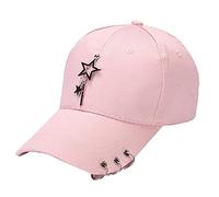 Gorra de béisbol ajustable estilo punk hip hop, informal, protección solar, regalos para papá, mamá, pareja, viajes al aire libre, estantes negros para gorras, armario, lavadora, lavadora y arandela
