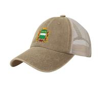 Gorra De Béisbol Ajustable para Hombre Mujer con El Emblema del Estado De Amur Estampado De La Bandera Estilo Camionero Gorra Unisex Parte Trasera De Malla para Al Aire Libre Deportes De Hip Hop