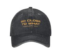 Gorra de béisbol Ajustable Tan Ajustable Hip Hop de Verano para Hombres Unisex Retro Ajustado Gimnasio Classic Lavado Desgastado Vaquero para Deportes al Aire Libre