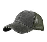 Gorra de béisbol Ajustable Unisex Unisex Algodón Ajustable de Sombrero Transpirable Verano Cap para Al Aire Libre (Green, One Size)