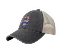 Gorra de béisbol Ajustable y Personalizada Make America Great Britain Again para Adultos.