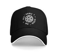 Gorra de béisbol All Panic No Disco, Informal, para Mujer y Hombre, Estilo Hip Hop, con Visera para el Sol, para Deportes al Aire Libre, Snapback, Regalo de cumpleaños