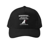 Gorra de béisbol Amor Minimalista por los Perros - Arte Adorable para Amantes de los Perros, ilustración Sencilla de Mascotas para Amantes de los Animales, Gorra de papá para Uso Diario al Aire Libre
