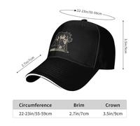Gorra de béisbol Andy and leyley Sun Summer Unisex-Teens El ataúd de Andy y Leyley Gorra de Camionero Gorra Snapback de Moda