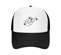 Gorra de béisbol Astérix y Obélix Dogmatix Ideafix Obelix Dog Casual Mesh Ajustable Hip Hop Verano Unisex Gorras de béisbol