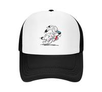 Gorra de béisbol Astérix y Obélix Dogmatix Ideafix Obelix Dog Mesh Ajustable Hip Hop Verano Unisex Gorras de béisbol