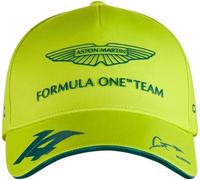 Gorra De Beisbol Aston Martin F1 Fernando Alonso Piloto Verde Lima Adultos