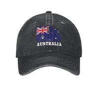 Gorra De Béisbol Bandera De Australia Sombrero del Camionero Hombre Mujer Gorras De Golf, para Playa, Senderismo, Exterior, 55-59cm
