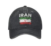 Gorra de béisbol Bandera de Irán Sol Amor Paz Diseño Unisex Hombre Sombrero de Camionero Ajustado de Verano Retro Running Hippie Gorras de béisbol Transpirables