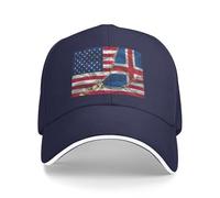 Gorra De Béisbol Bandera De Islandia con Cremallera Divertida Sombrero del Camionero Mujer Ajustable Sombreros De Sándwich, para Cámping, Senderismo, Playa, 55-59cm