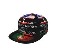 Gorra De Béisbol Bandera De Portugal Y Bandera De Estados Unidos Gorra Trucker Adjustable Golf Hat Casual Gorras De Hombre para Senderismo Camping Viajes
