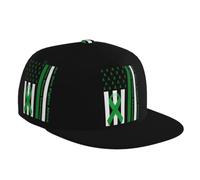 Gorra De Béisbol Bandera Estadounidense para La Concientización sobre La Enfermedad Renal Gorras De Hombre Transpirable Gorra Trucker Proteccion Solar Snapback Sombrero para Running Viaje