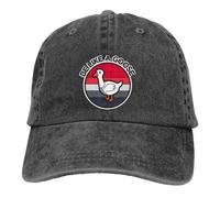 Gorra de béisbol Be Like Gorra de béisbol para hombre y mujer, protección de visera, snapback, sin título, juego de ganso, gorras de bocina para regalo