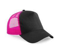 Gorra De Béisbol Beechfield B640 Con Panel Frontal De Malla De Algodón