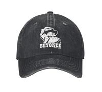 Gorra de béisbol Beyonce Cowboy Carter Classic Distressed Denim Washed Snapback para Hombres Gorras de Ajuste Ajustable de Verano al Aire Libre