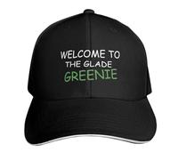 Gorra de béisbol BIENVENIDOS A Glade Greenie, Visera térmica de Moda, Fiesta de Espuma, Gorra de Golf de Gran tamaño para Mujeres y Hombres