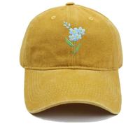 Gorra de béisbol bordada a mano Who Took The Farmers, amarillo, Talla única