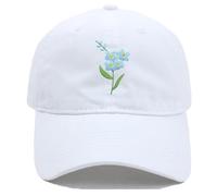 Gorra de béisbol bordada a mano Who Took The Farmers, blanco, Talla única