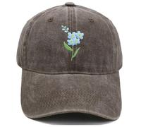 Gorra de béisbol bordada a mano Who Took The Farmers, café, Talla única