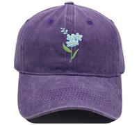 Gorra de béisbol bordada a mano Who Took The Farmers, Morado (, Talla única