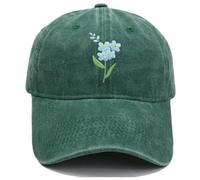 Gorra de béisbol bordada a mano Who Took The Farmers, Verde tirando a negro, Talla única