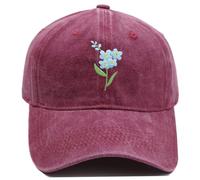 Gorra de béisbol bordada a mano Who Took The Farmers, Vino, Talla única