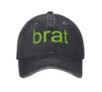 Gorra de béisbol Brat Sun Charlie XCX Pareja Mujeres Estampado Gorra de Camionero Verano Casual Caza Camping Protector Solar Snapback Gorra