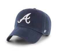 47 Brand Gorra MLB Atlanta Braves Clean Up T.U Azul