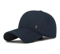 Gorra de béisbol cálida de Invierno de los Hombres con Doblez Orejeras | Sombrero de Gorra de Béisbol Cálida de Invierno para Hombre con Orejeras Plegables Circunferencia 56-60cm