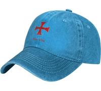 Gorra De Beisbol Cap Cruz Templaria Cruzada Deus Vult Gorra Trucker Proteccion Solar Running Sombrero Quick Dry Sombrero para Aire Libre Tenis Golf