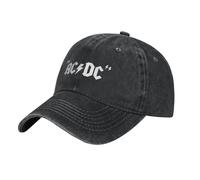 Gorra de béisbol Casual Blanca con diseño de Logo AC para Hombres y Mujeres Adulto Verano DC Senderismo Pesca Gorra de Camionero y2k Gorra Ajustable Fresca