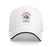 Gorra de béisbol Casual con patrón de dragón Vintage y clásico Gorra de Camionero Baldur's Gate a Prueba de Sol KPOP Rock Hip Hop Sombreros Pareja Mujeres Gorras Elegantes duraderas y cómodas