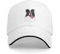 Gorra de béisbol Casual de Moda Merle Border Collie Gorra de béisbol clásica Gorra Ajustable Hip Hop Unisex Gorras de béisbol